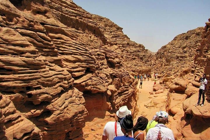 Canyon Salama Jeep Safari and Three Pools Snorkel from Sharm El Sheikh photo 1