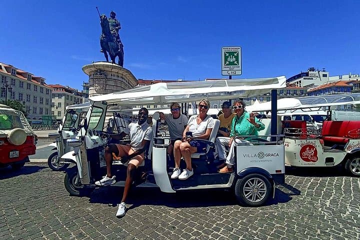 Lisbon Eco Tuk Tuk Half-Day: Alfama, Belém & Panoramic City Sights photo 1