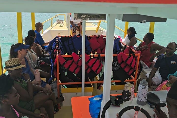 Carlisle Bay Glass-Bottom Boat Cruise and Snorkeling Barbados photo 4