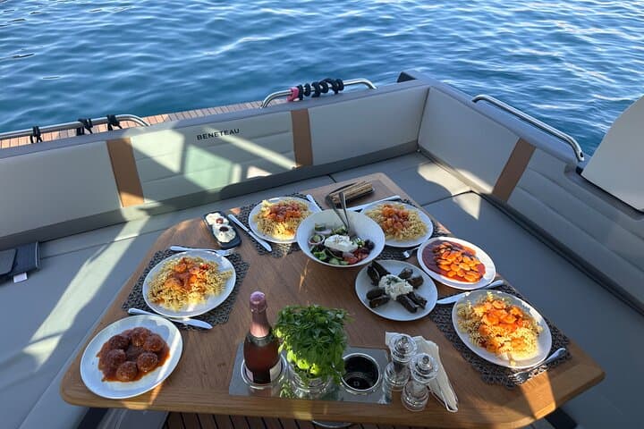 Private Caldera Cruise Aboard a Luxury Motor Yacht in Santorini photo 5