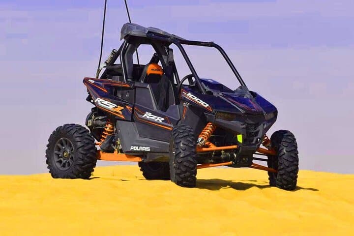 Dubai Dune Buggy Safari: Private 1000cc Polaris Sunset Drive, Camp Dinner & Shows