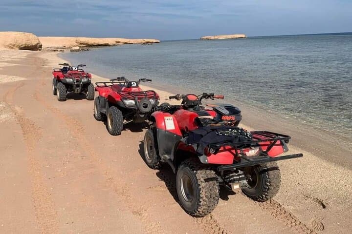 Hurghada Beach ATV Adventure: Red Sea Coastal Quad Ride photo 2