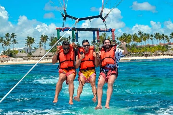 Parasailing in Punta Cana: Sky-High Views Over Turquoise Waters photo 2