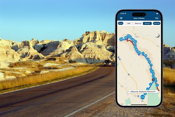 Drive & Discover: Self-Guided Audio Tour of Badlands and Mount Rushmore photo 2