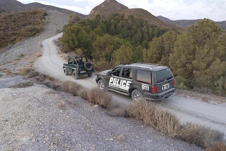 Sunrise Jeep Safari: Mojácar Mountain Views & Dry Riverbed
