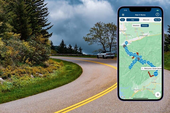 Great Smoky Mountains & Cades Cove Self-Guided Audio Driving Tour — Gatlinburg to Newfound Gap