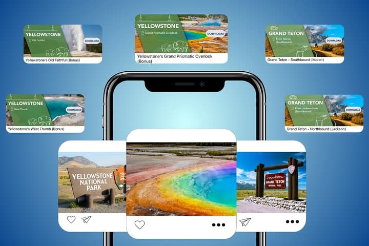 Grand Teton and Yellowstone Self-Guided Driving Tour Bundle — Audio Driving Route & Highlights photo 2