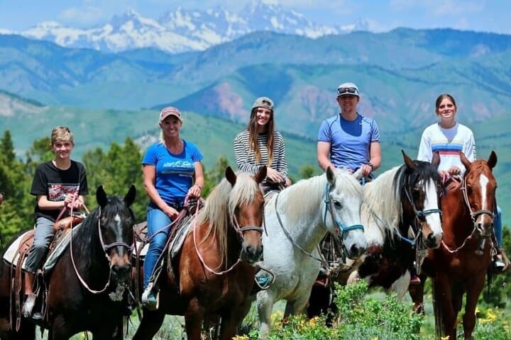 Teton View Horseback Ride with Lunch — Ann's Ridge Loop in Bridger-Teton