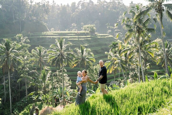 Ubud One-Day: Monkey Forest, Temple, Waterfall & Rice Terrace Private Tour photo 2