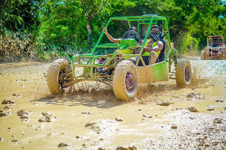 Punta Cana Buggy Adventure to Macao Beach, Water Cave & Coffee Tasting