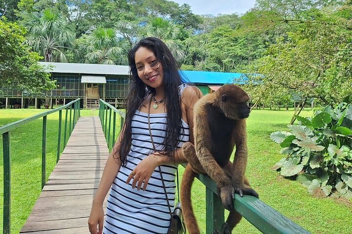 Iquitos Full-Day Monkey Island Cruise: Amazon River, Primate Sanctuary & Paiche Encounter photo 3