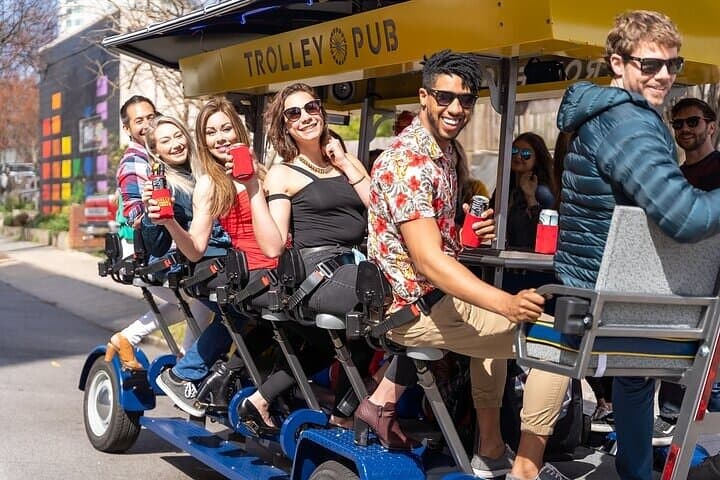 Austin Party Bike Pub Crawl: 2-Hour Pedal-Powered Bar Tour on Rainey Street photo 6