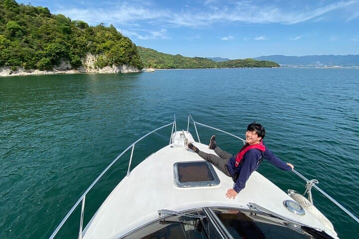 Miyahama Onsen Cruise to the Otorii: Seto Inland Sea Drone Experience photo 4