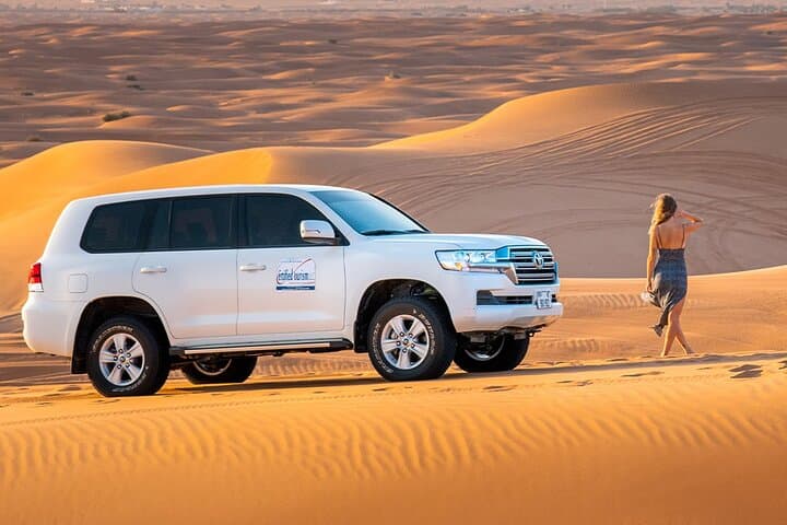 Dubai Desert Dune Bashing & Bedouin Camp: Imperial Desert Journey