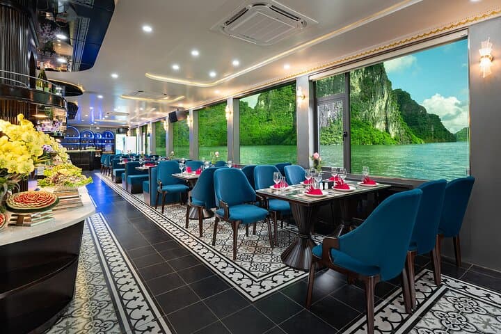 Premium Halong Carnival 5-Star Day Cruise from Hanoi: Explore Titov, Sung Sot & Kayak Luon Cave photo 5