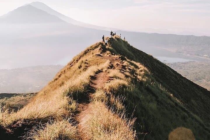 Mt Batur Sunrise Jeep & Summit Trek with Natural Hot Springs