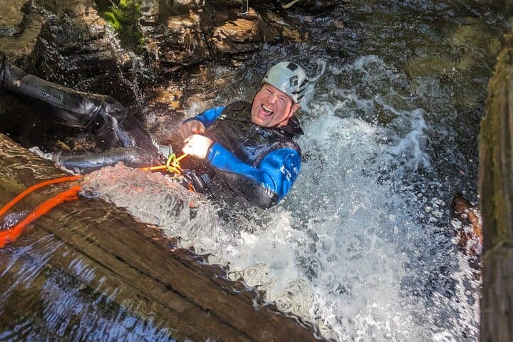 Half-Day Canyoning in Revelstoke: Rappels, Slides & Hidden Waterfalls