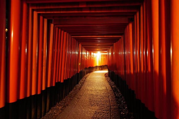 Night Walk Through Fushimi Inari: Torii Gates at Twilight photo 6