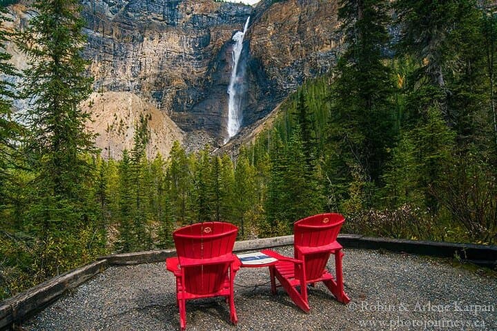 Yoho National Park Day Tour: Takakkaw Falls, Emerald Lake & Marble Canyon