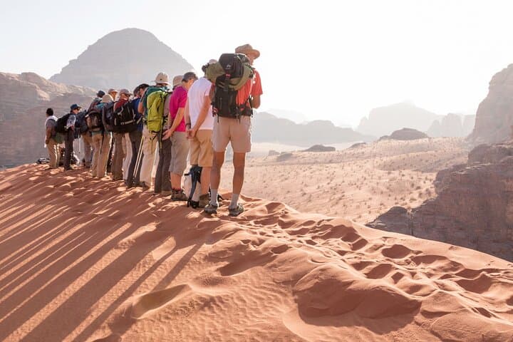 Wadi Rum Jeep Safari: 4WD Desert Tour with English-Speaking Guide from Aqaba