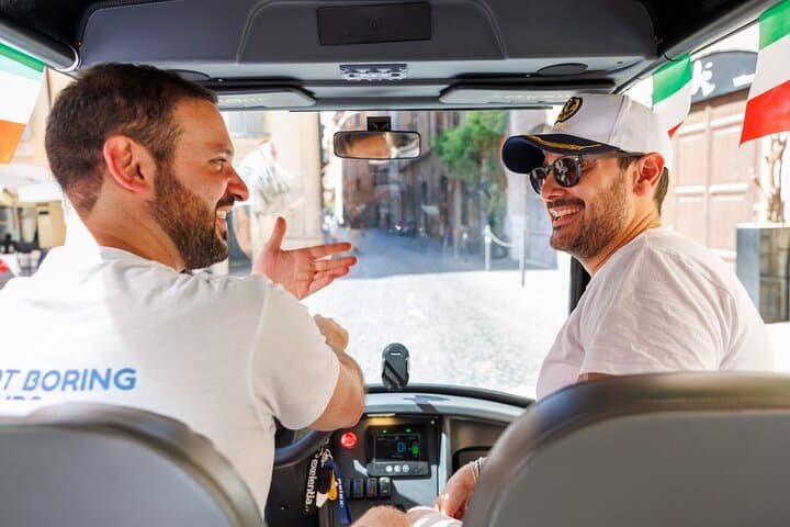 Rome by Golf Cart: Gelato Stops, Colosseum Views and Secret Squares photo 3