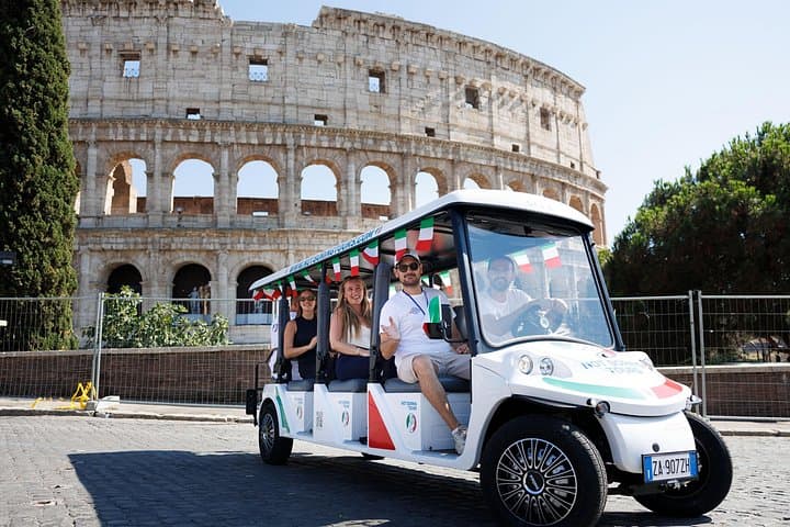 Rome by Golf Cart: Gelato Stops, Colosseum Views and Secret Squares photo 1