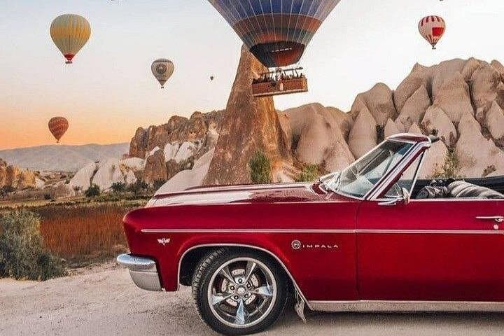 Sunrise Classic Car Tour in Cappadocia — Balloon-View Drive Through Rose, Love & Pasabag photo 2