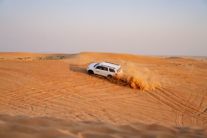 Dubai Desert Safari Premium: Platinum Camp Dune Bashing & Cultural Evening