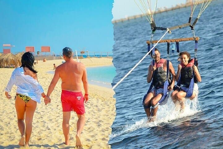 Orange Bay Parasailing & Snorkeling: Hurghada Red Sea Day Trip