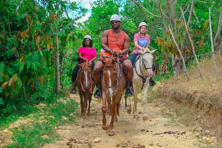 Punta Cana Full-Day Buggy, Zipline & Horseback Combo: Jungle Trails and Canopy Flights photo 6