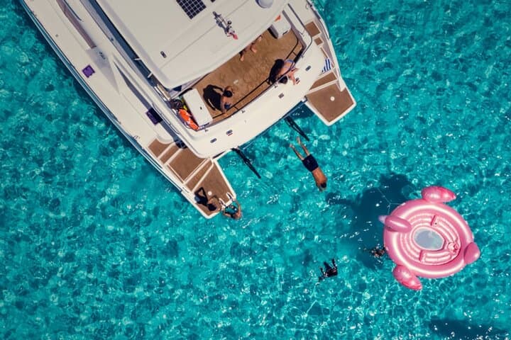 Luxury Catamaran Charter in Riviera Maya: 4-Hour Private Sail from Puerto Aventuras photo 3