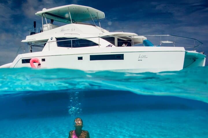 Luxury Catamaran Charter in Riviera Maya: 4-Hour Private Sail from Puerto Aventuras photo 4