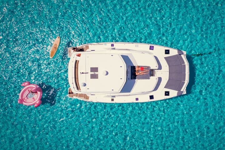 Luxury Catamaran Charter in Riviera Maya: 4-Hour Private Sail from Puerto Aventuras photo 2