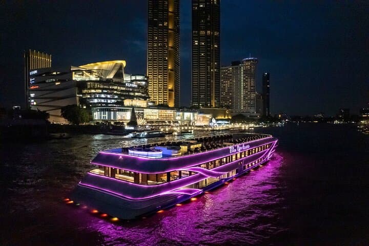 Opulence Dinner Cruise on the Chao Phraya: Bangkok Nightscape & River Landmarks photo 2