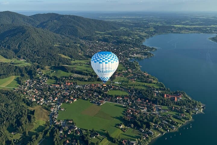 Dawn Hot-Air Balloon Over Lake Tegernsee: Private Alpine Flight from Munich