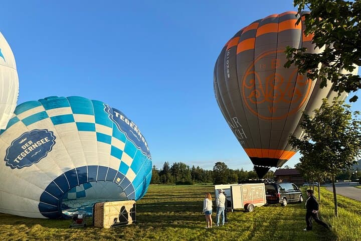 Dawn Hot-Air Balloon Over Lake Tegernsee: Private Alpine Flight from Munich photo 4
