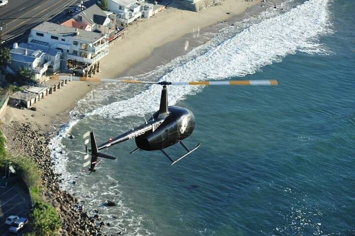 Romantic Malibu Mountaintop Helicopter Landing from Burbank photo 3