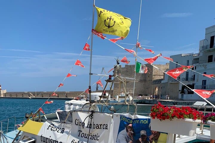 Monopoli Boat Tour: Coves, Santo Stefano Abbey & Apulian Aperitif photo 2