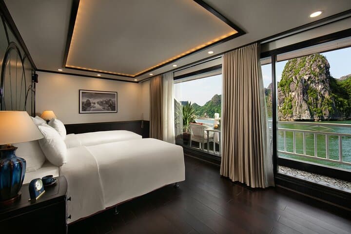 Halong Bay 2-Day Luxury Cruise from Hanoi on Hermes: Kayak, Caves & Titop photo 5