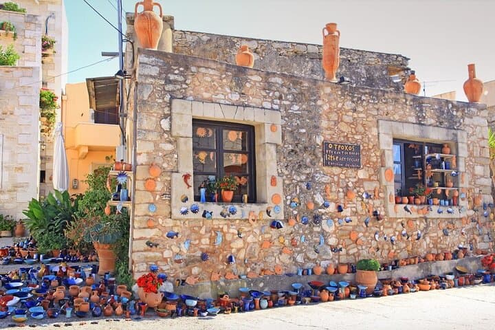 Arkadi, Margarites & Rethymno Day Trip from Chania — Venetian Monastery, Pottery & Beach photo 4