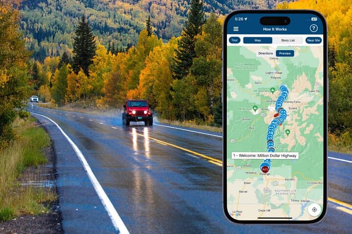 Million Dollar Highway Self-Guided Audio Drive: Durango to Ouray Scenic Tour photo 2