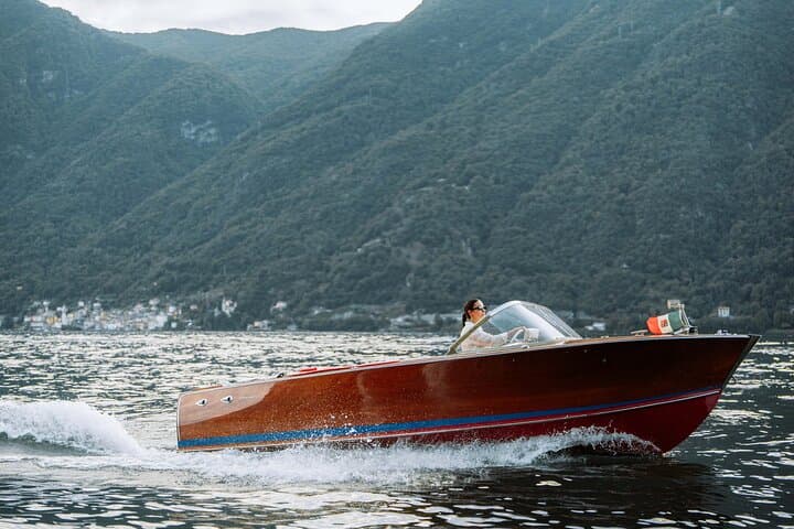 Private Lake Como Wooden Boat Tour — Cruise Villas, Waterfalls & Hidden Corners photo 2