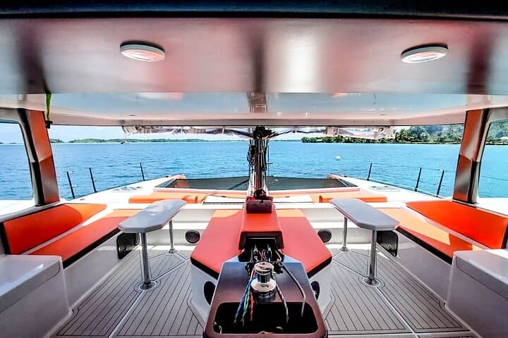 Half-Day Luxury Private Catamaran in Bora Bora — Sailing, Snorkeling & Floating Bar photo 4