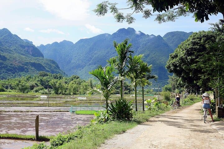 Mai Chau Biking Day Trip from Hanoi — Thung Khe Pass, Thai Stilt Houses & Valley Rides