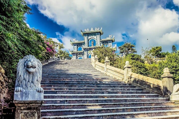 Da Nang to Hoi An: Lady Buddha, Marble Mountains & Monkey Mountain Sunset Tour photo 2