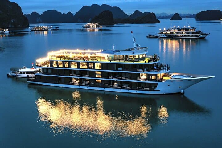 2-Day Halong & Lan Ha Bay 5-Star Cruise from Hanoi: Kayaking, Caves and Sunset Views photo 3