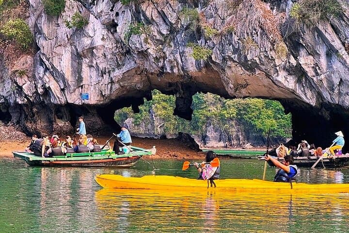 2-Day Halong & Lan Ha Bay 5-Star Cruise from Hanoi: Kayaking, Caves and Sunset Views photo 6