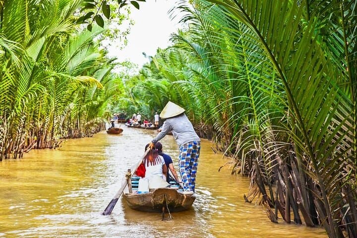 Upper Mekong Delta Day Tour from Ho Chi Minh City — My Tho Boat Cruise & Sampan Ride