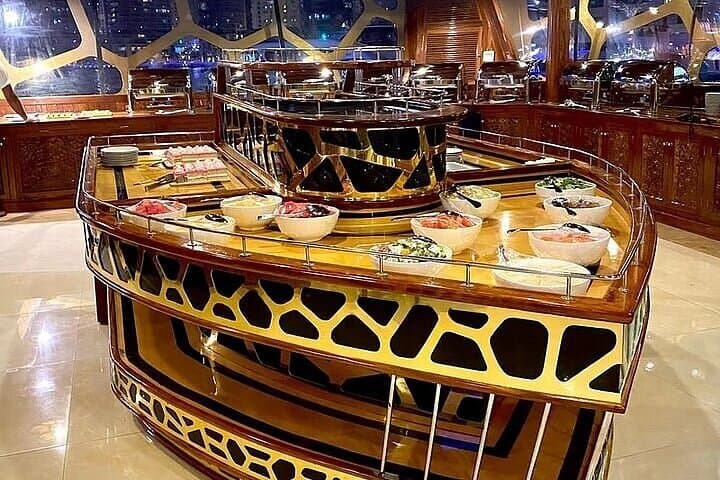 Dubai Marina Dhow Dinner Cruise: Live Music & Buffet Under City Lights photo 6