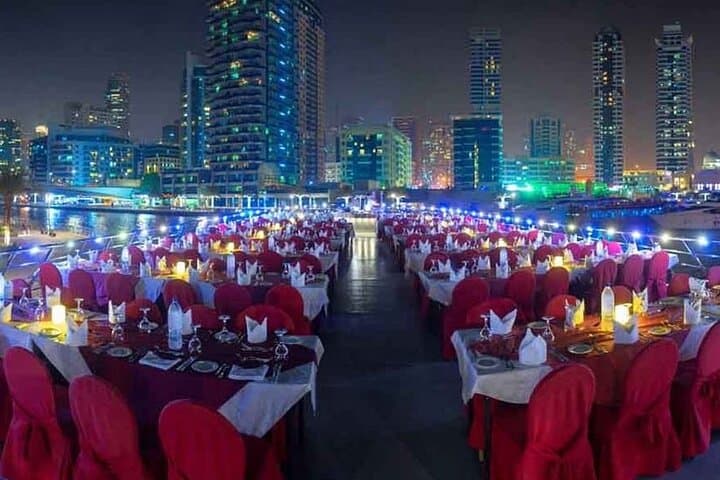 Dubai Marina VIP Dhow Cruise Dinner on the Ocean Empress — Evening Cruise, Live Entertainment & Buffet photo 6